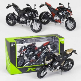 Мотоцикл металлопластик НХ 798-1 (144/4) 3 цвета, 1шт в коробке