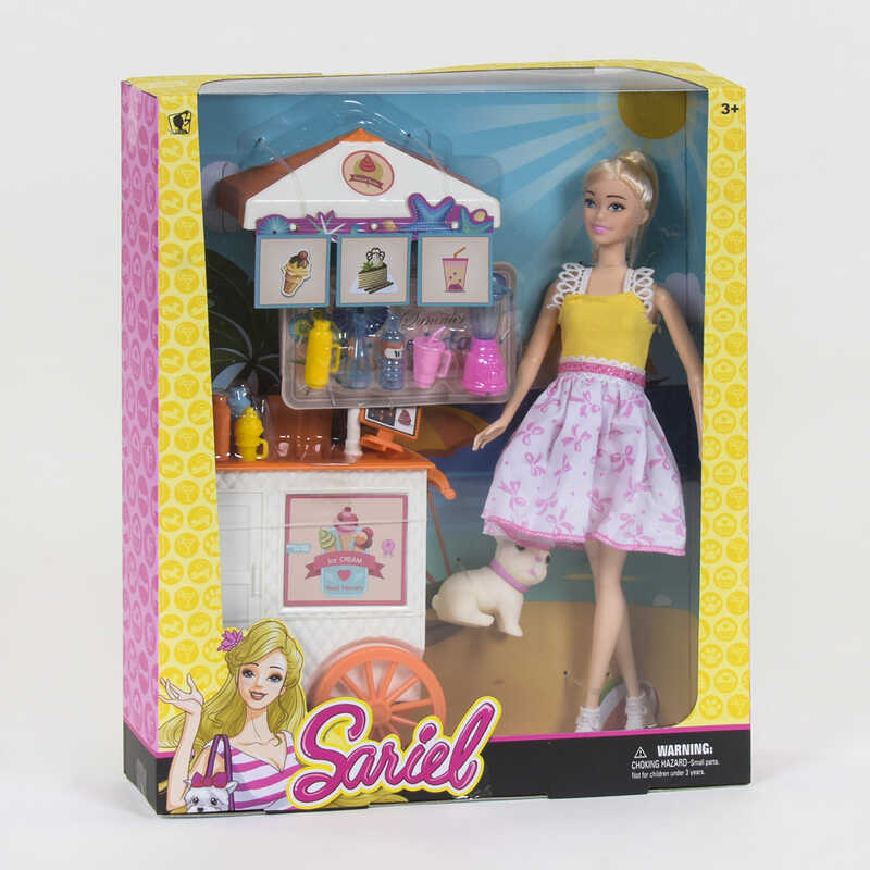 Кукла 7732 С-1 (48/2) с аксессуарами, в коробке 