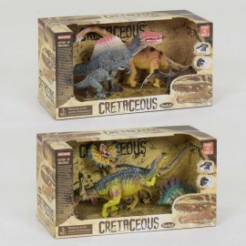 Набор динозавров 4402-1 /4402-13 (36/2) 2 вида, подвижные конечности, в коробке
