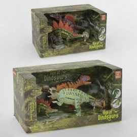 Набор динозавров 3302-11 /3302-12 (36/2) 2 вида, в коробке