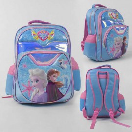 Рюкзак школьный С 43575 (50) 3D принт, 1 отделение, 2 кармана, мягкая спинка, в пакете