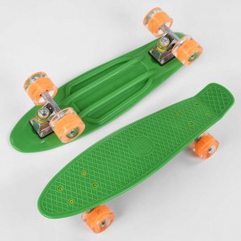 Скейт Пенни борд 1705 (8) Best Board, СВЕТ, доска=55см, колёса PU  d=6см