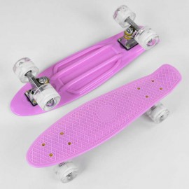 Скейт Пенни борд 3805 (8) Best Board, СВЕТ, доска=55см, колёса PU  d=6см