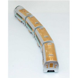 Поезд 757 Р (24) с 3-мя вагонами, звук, на батарейках, в слюде