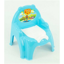 гр Горшок-кресло 4074 (10) цвет салатовый и голубой 